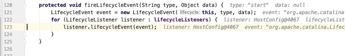LifecycleBase.fireLifecycleEvent()
