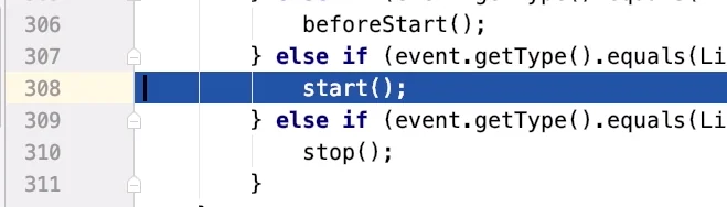 HostConfig.lifecycleEvent()调用start方法