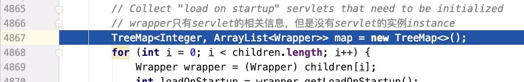 StandardContext.loadOnStartup()