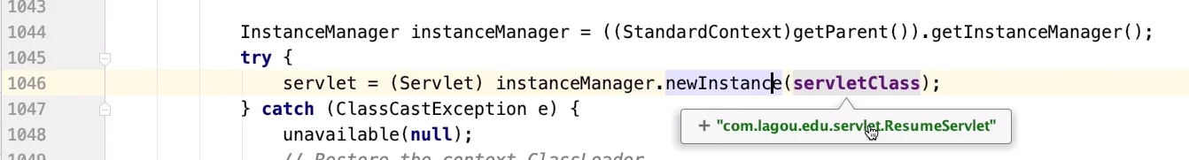 StandardWrapper.loadServlet()