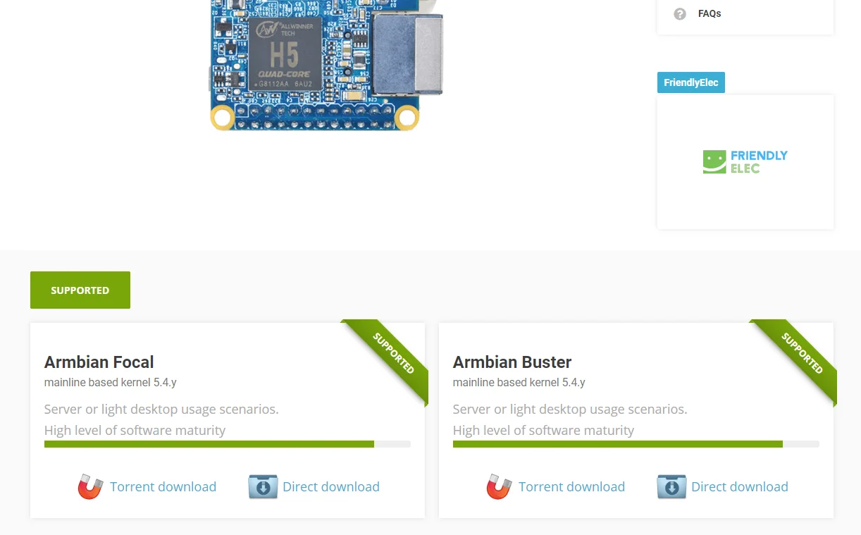 Armbian Focal与Armbian Buster